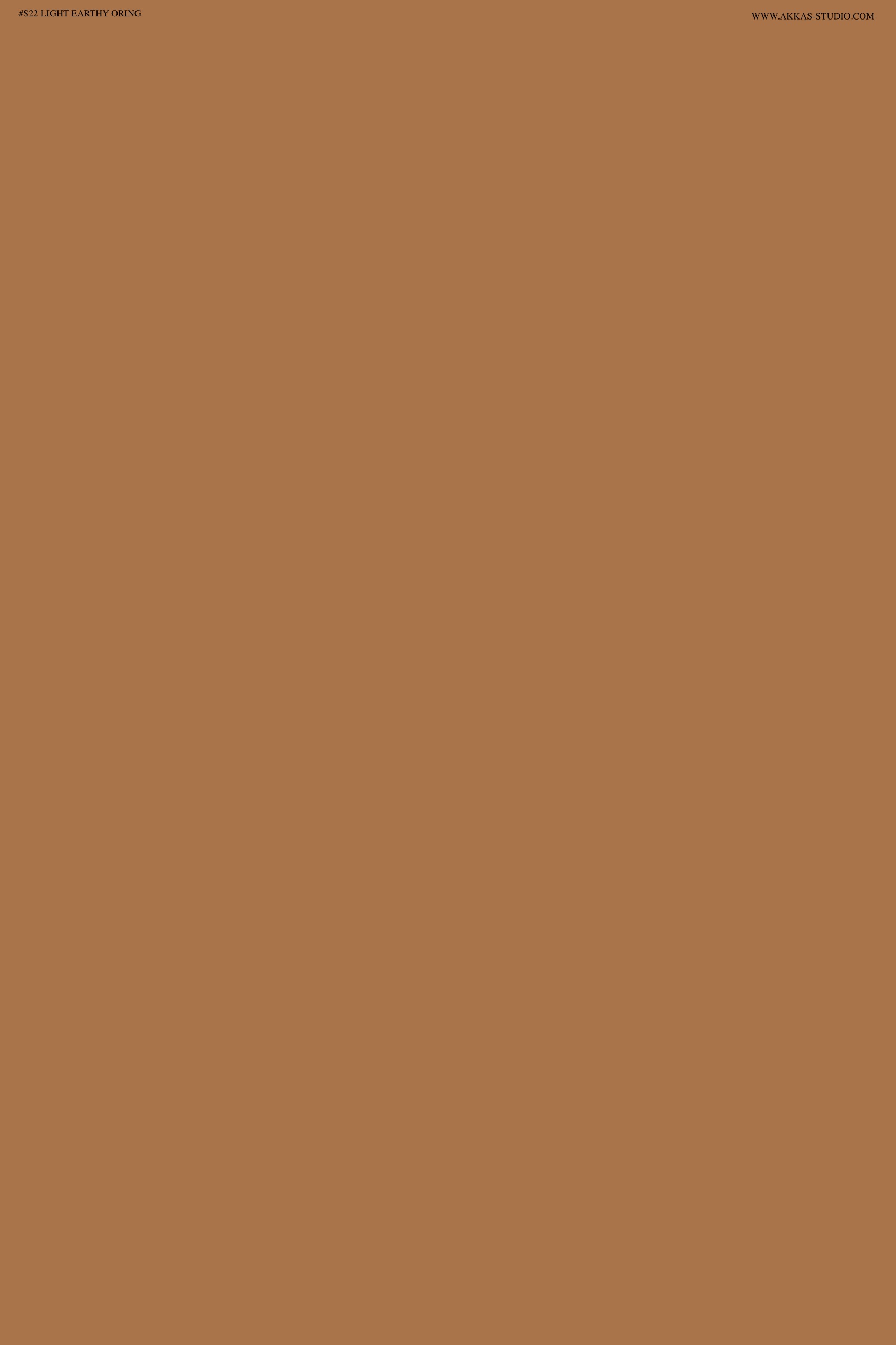 #SS10 Light Earthy Orange - Akkas Studio